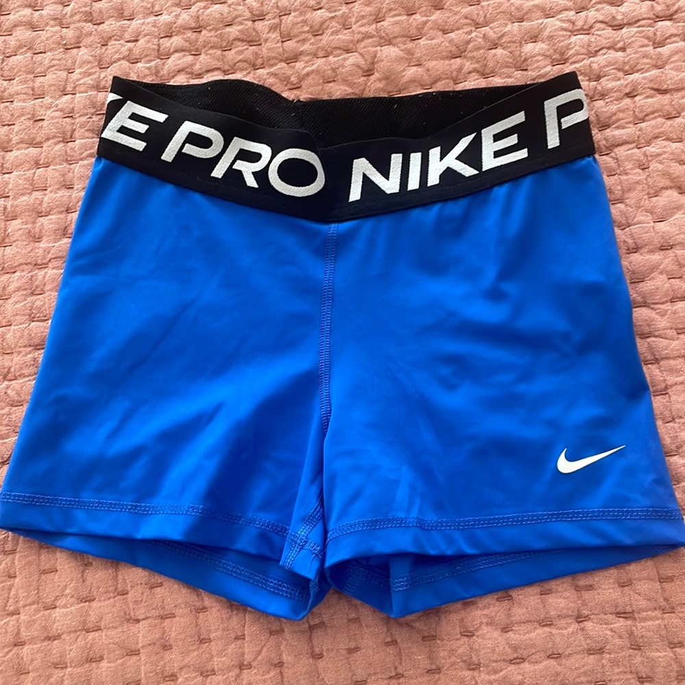 Blue Nike Pros